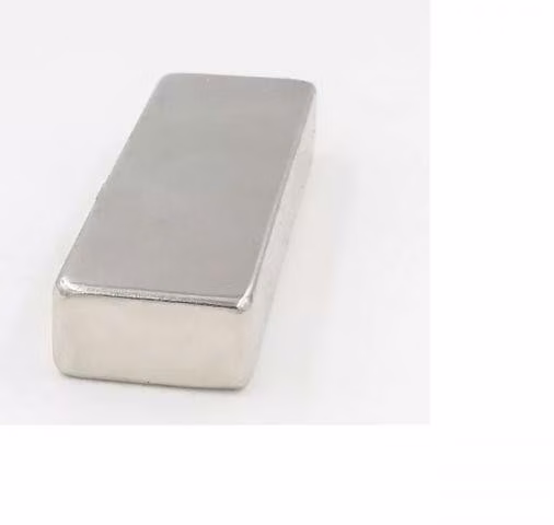 Iman Neodimio De 60x20x10 Mm Rectangulo N52 Super