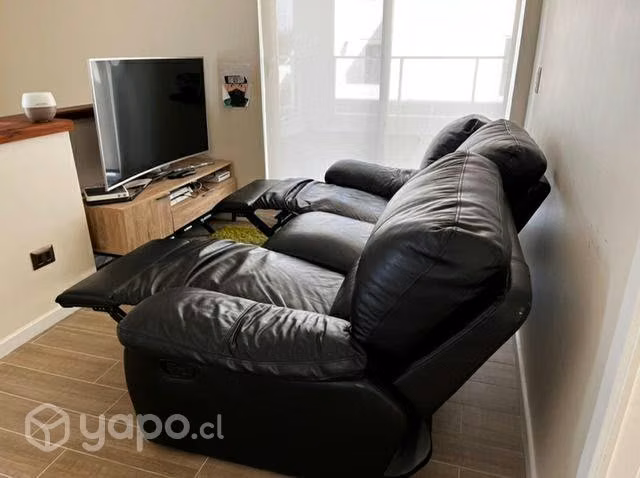 Bergere cuero 3 cuerpos