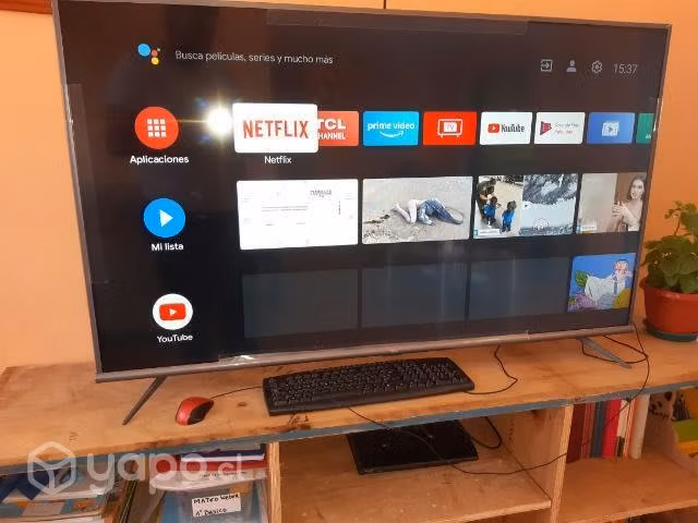 Smartv tcl de 55 pulgada