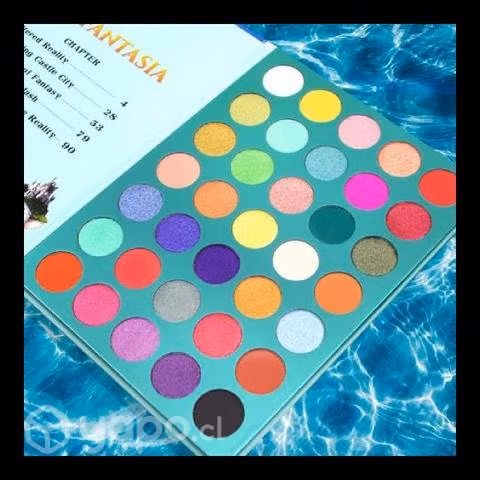 Paleta de sombras "Merfantasia" de Rude