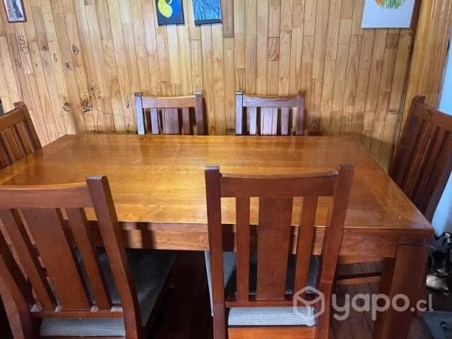 Comedor de madera