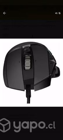 Mouse g502 hero color negro con caja