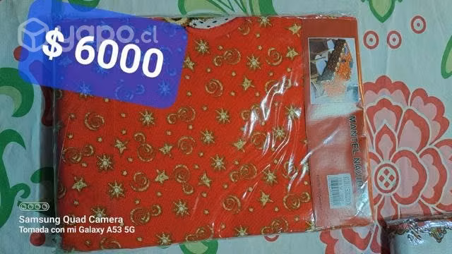 Manteles navideños