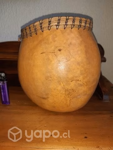 Artesanía de calabaza para decoración