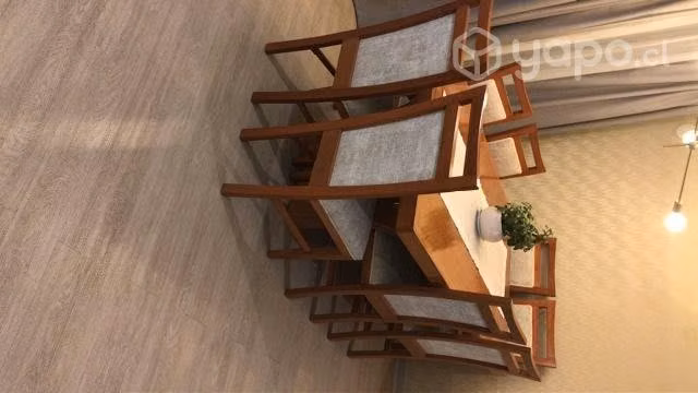 Comedor de madera lenga impecable - Imagen 2