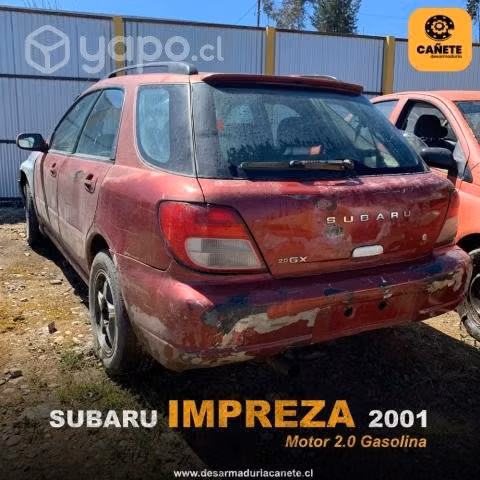 Tapa barro Subaru impreza 2.0 2001