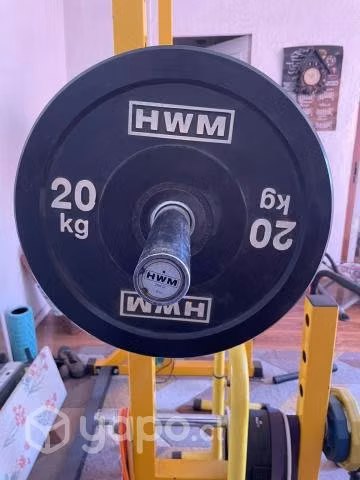 Pack CrossFit / Fuerza HWM. Pesas / Banco / Barra