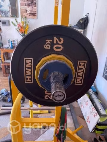 Pack CrossFit / Fuerza HWM. Pesas / Banco / Barra