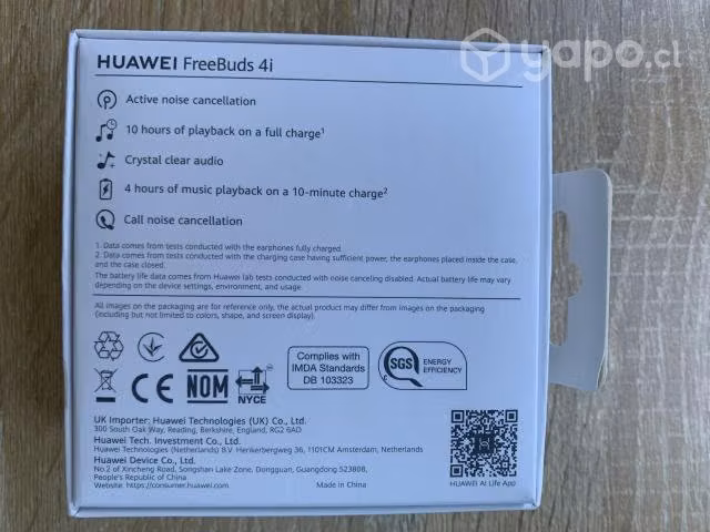 Audifonos HUAWEI FreeBuds 4i