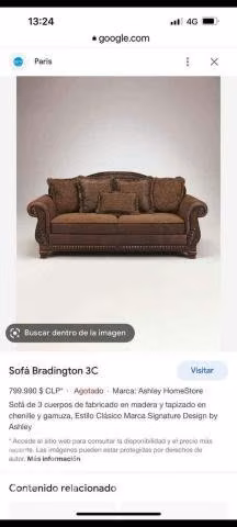 sofa 3c en excelente estado
