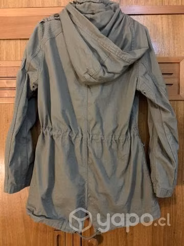 Chaqueta verde militar
