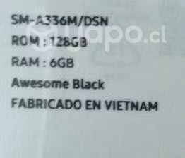 Sellado galaxy A33 sellado y liberado