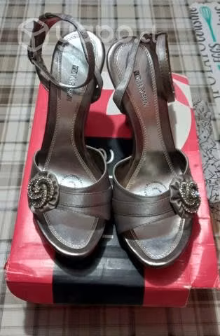 Sandalias fiesta plateadas