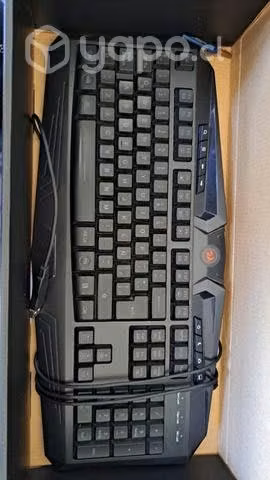 Teclado y mouse red dragon