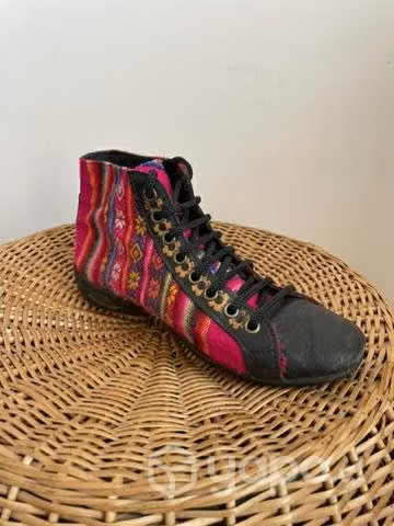 Zapatillas con tejido Aguayo - Imagen 3