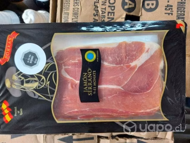 Jamón Serrano por Cajas
