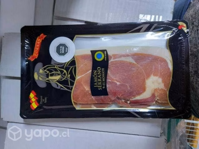 Jamón Serrano por Cajas