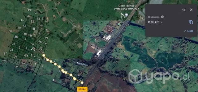 Parcelacion Robles de Pilauco a 3 km de osorno