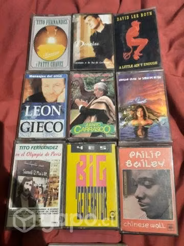 Casete originales impecables