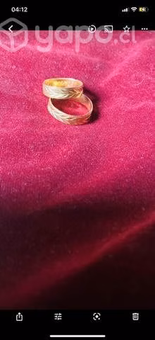 Argollas de oro 18 k diseño espigas - Imagen 2