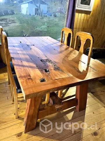 Mesa comedor de roble