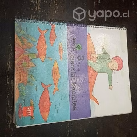 Libro Savia 3 básico ciencias sociales