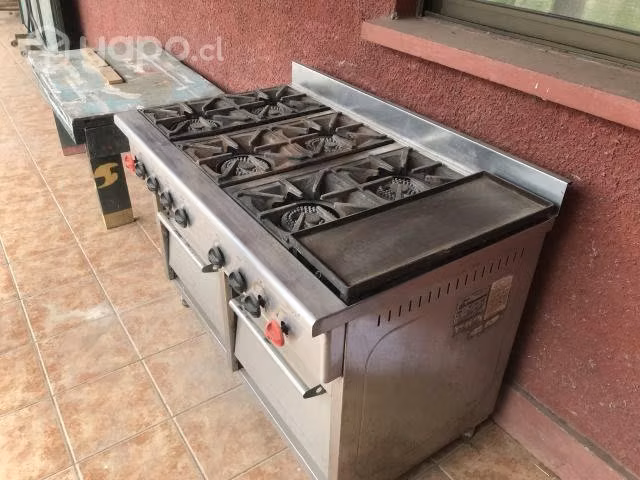 Cocina Industrial Maigas 6 platos