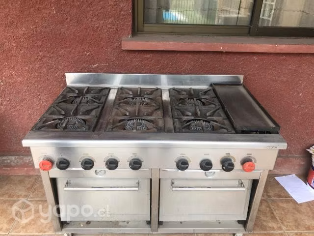 Cocina Industrial Maigas 6 platos