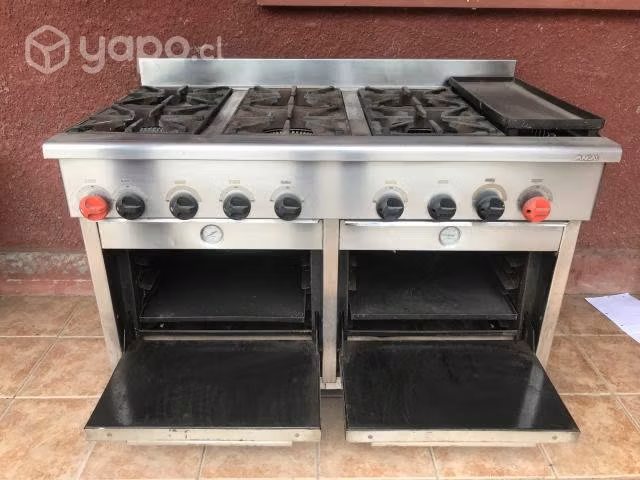 Cocina Industrial Maigas 6 platos