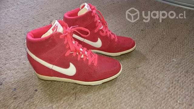 Zapatillas Nike Dunk Sky hi red