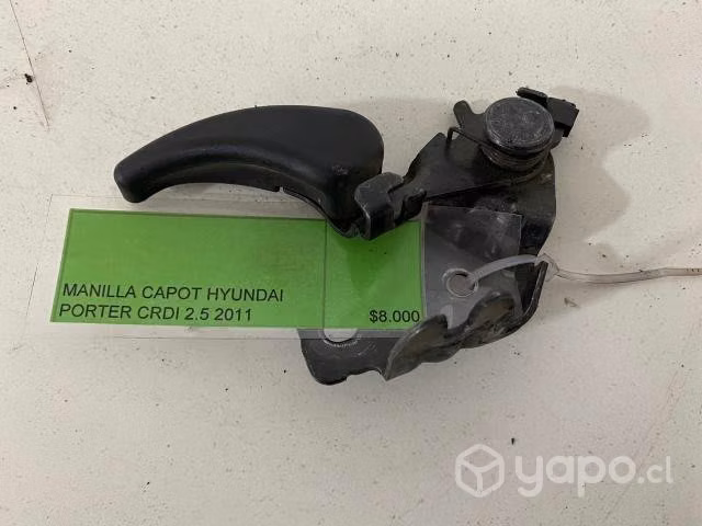 Manilla capot Hyundai Porter CRDI 2.5 2011