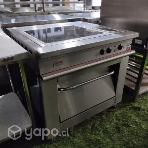 Cocina ind. oppici acero inoxidable digital
