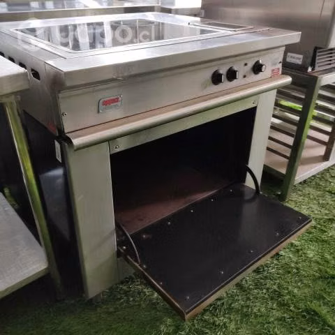 Cocina ind. oppici acero inoxidable digital - Imagen 2
