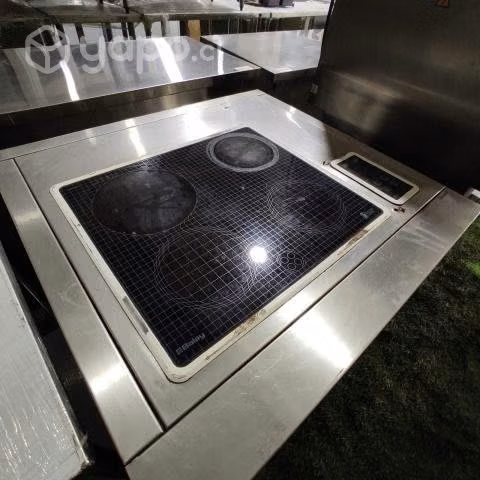 Cocina ind. oppici acero inoxidable digital - Imagen 3