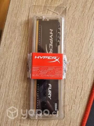 Memoria Ram DDR4 HyperX Fury Black 4 GB - Imagen 2