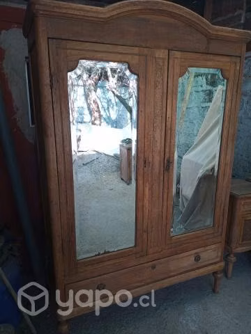 Antiguo Ropero madera Lenga