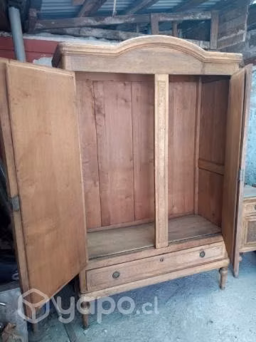 Antiguo Ropero madera Lenga