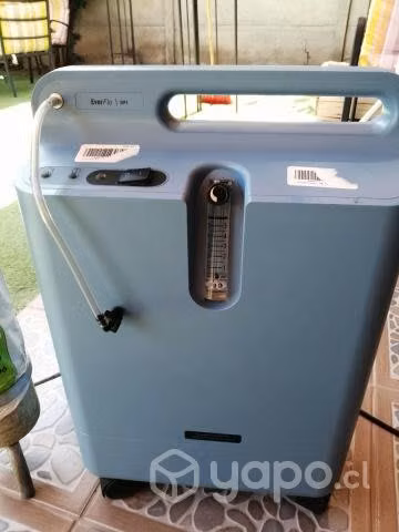 Concentrador de oxígeno Ever Flo + cilindro de oxi