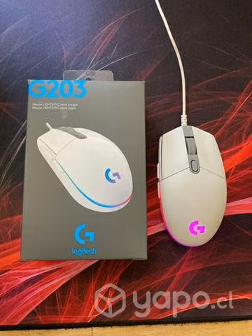 Teclado mecánico 100 por ciento y g203