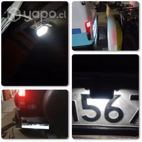 2 Foco Luz De Patente 3 Led Bi-volts Auto Camión