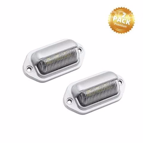 2 Foco Luz De Patente 3 Led Bi-volts Auto Camión