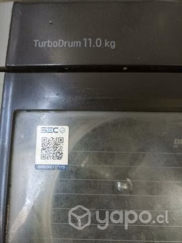 Lavadora LG TurboDrun 11 kg
