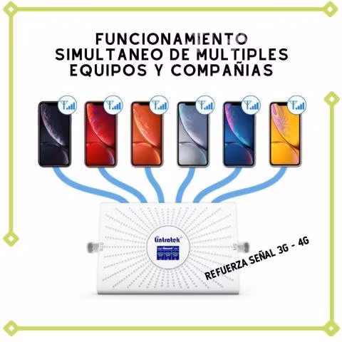 Amplificador de señal celular tri banda