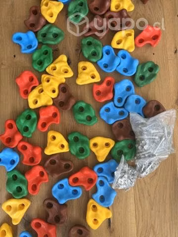 60 Agarres de Escalada para niños