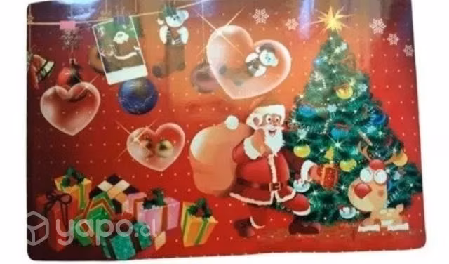 LINDOS INDIVIDUALES NAVIDEÑOS+PORTAñVASOS