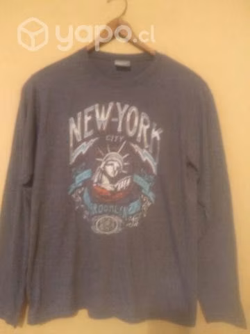 Poleras de algodón lolo 12-14 años