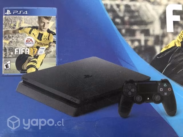 Play station 4+ 2 controles + 3 juego + tv 32"