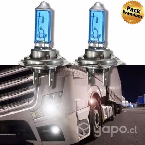 Ampolleta Bombilla Halógena H7 100w 24v Camión Luz