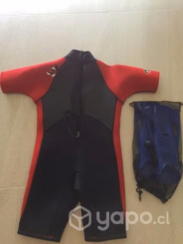 Traje surf corto maui talla 16 - Imagen 2