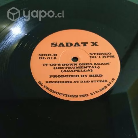 Sadat X  It Go's Down Ones Again Vinilo 12